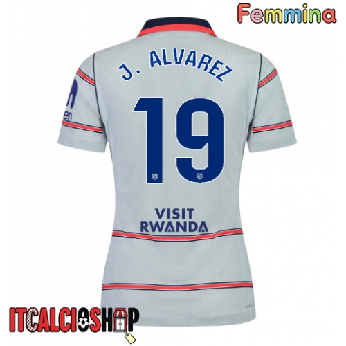 Atletico Madrid Julian Alvarez #19 Terza Maglia Femmina 2026-27 Manica Corta